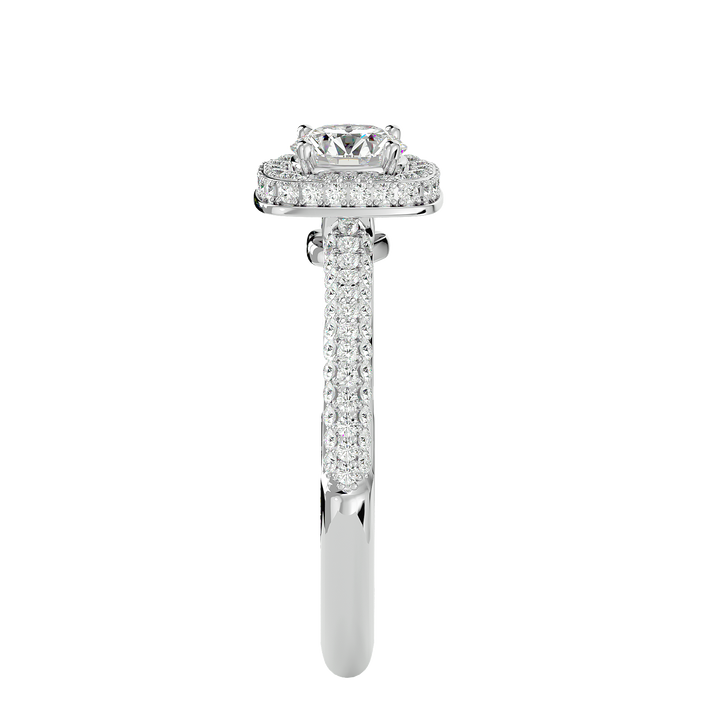 ASA Karine Diamond Halo Ring