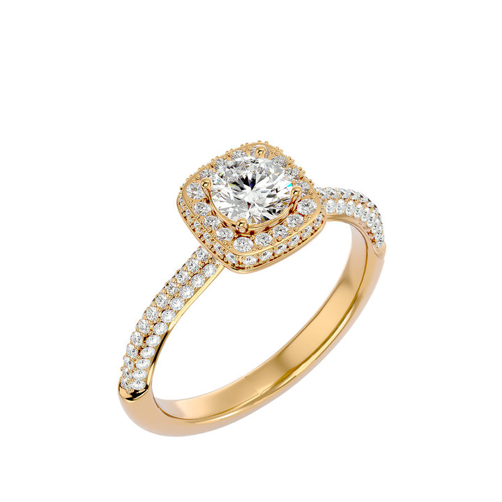 ASA Karine Diamond Halo Ring