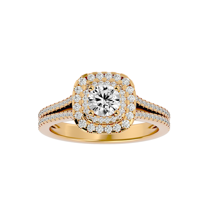 ASA Marvel Diamond Halo Ring