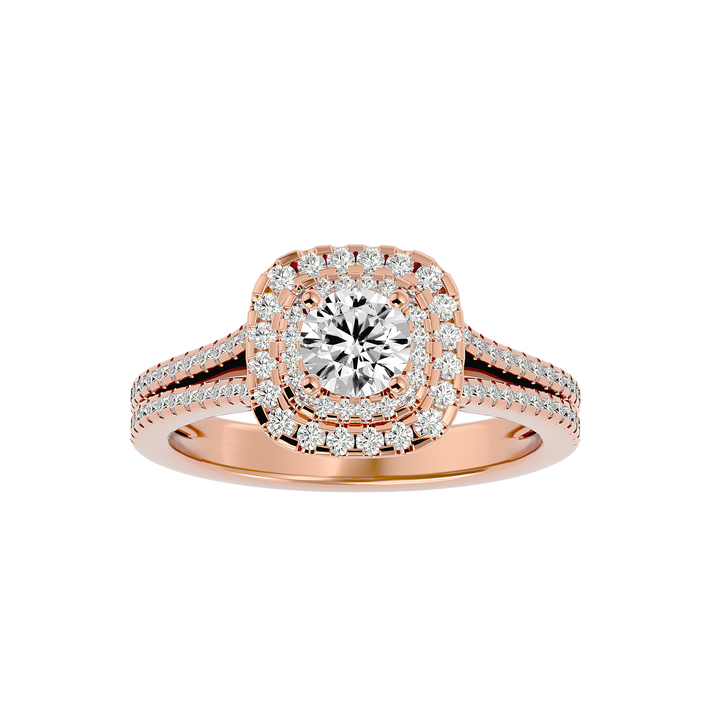 ASA Marvel Diamond Halo Ring