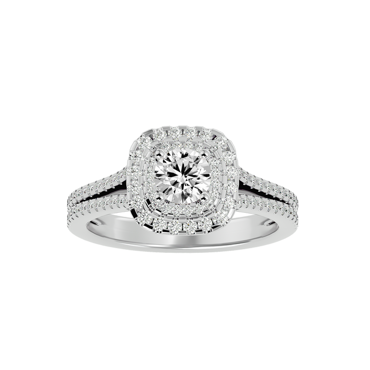 ASA Marvel Diamond Halo Ring