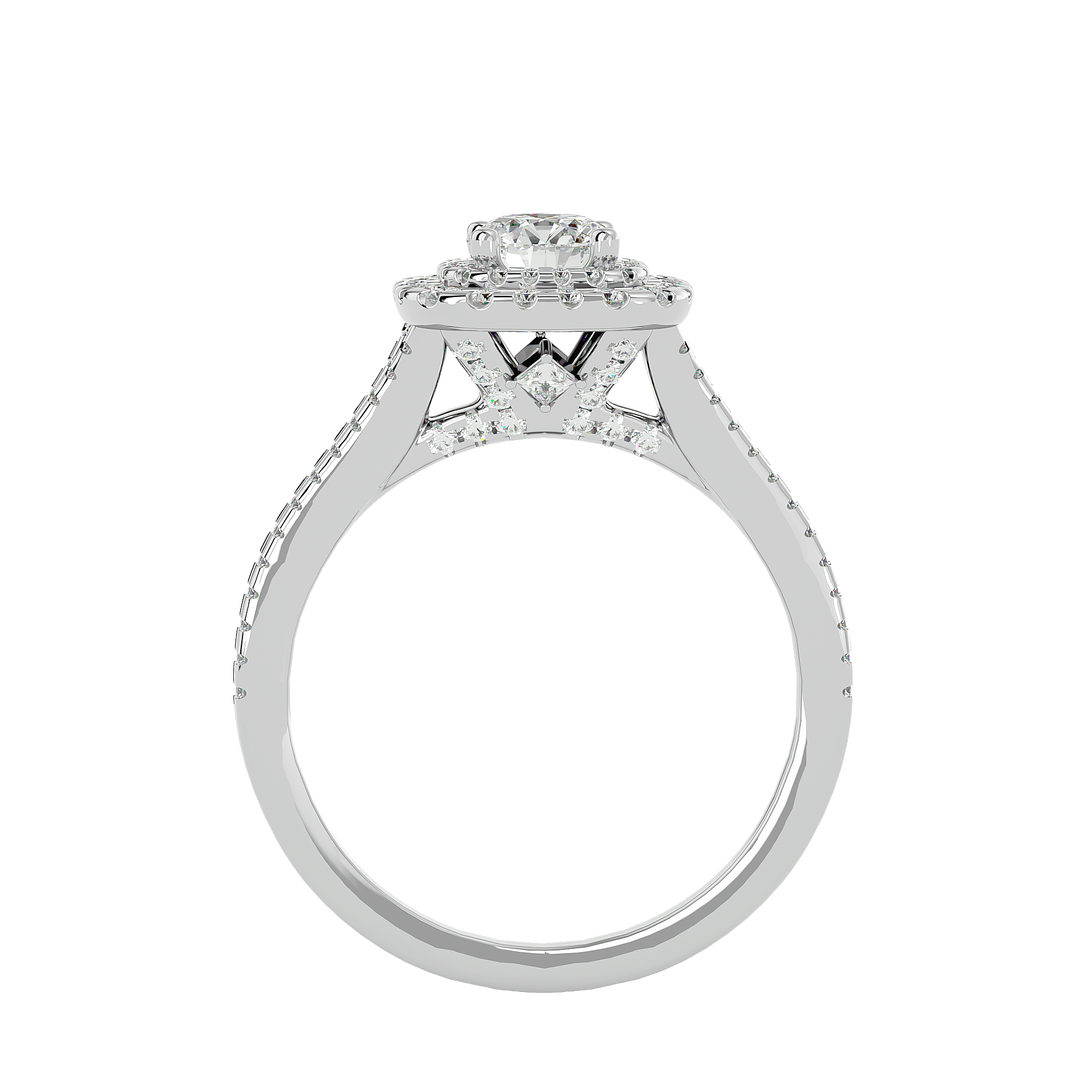 ASA Marvel Diamond Halo Ring