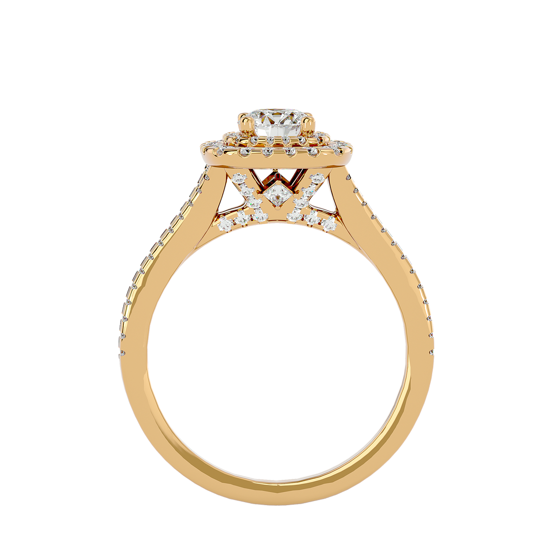 ASA Marvel Diamond Halo Ring