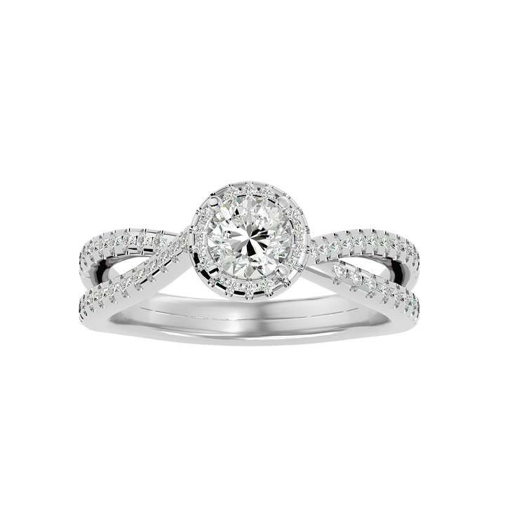 ASA Eliza Diamond Halo Ring