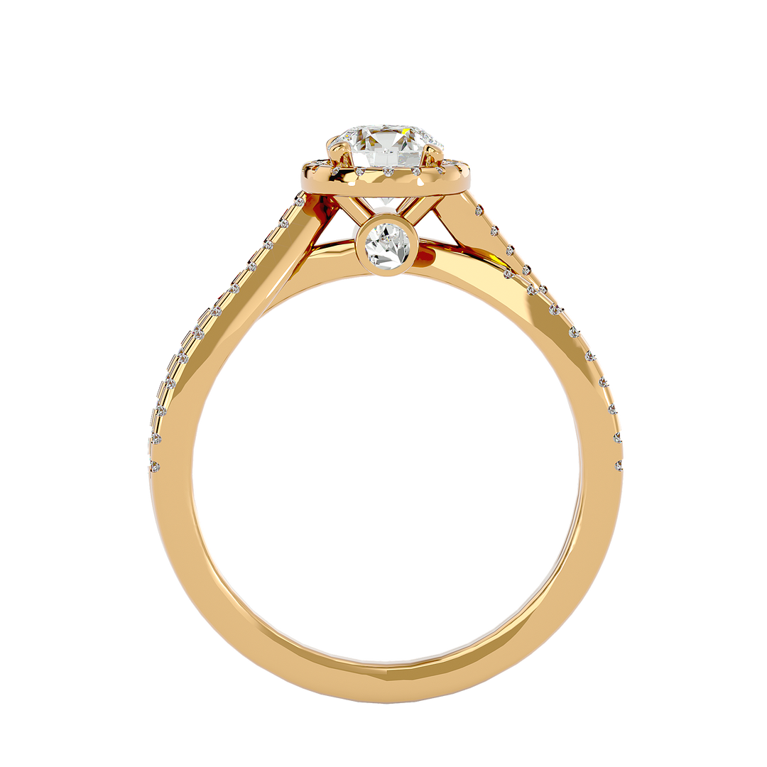 ASA Eliza Diamond Halo Ring