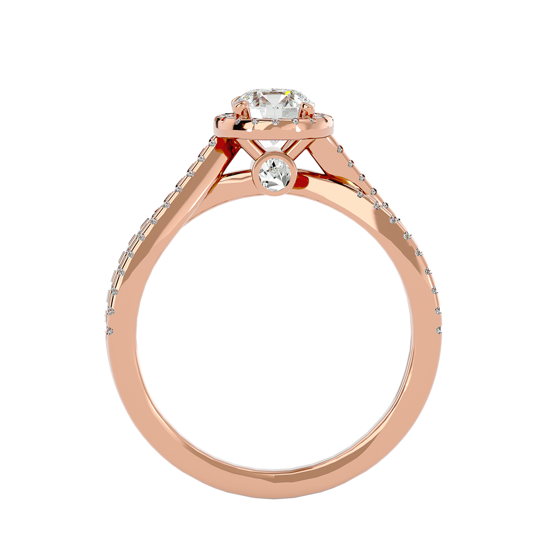 ASA Eliza Diamond Halo Ring