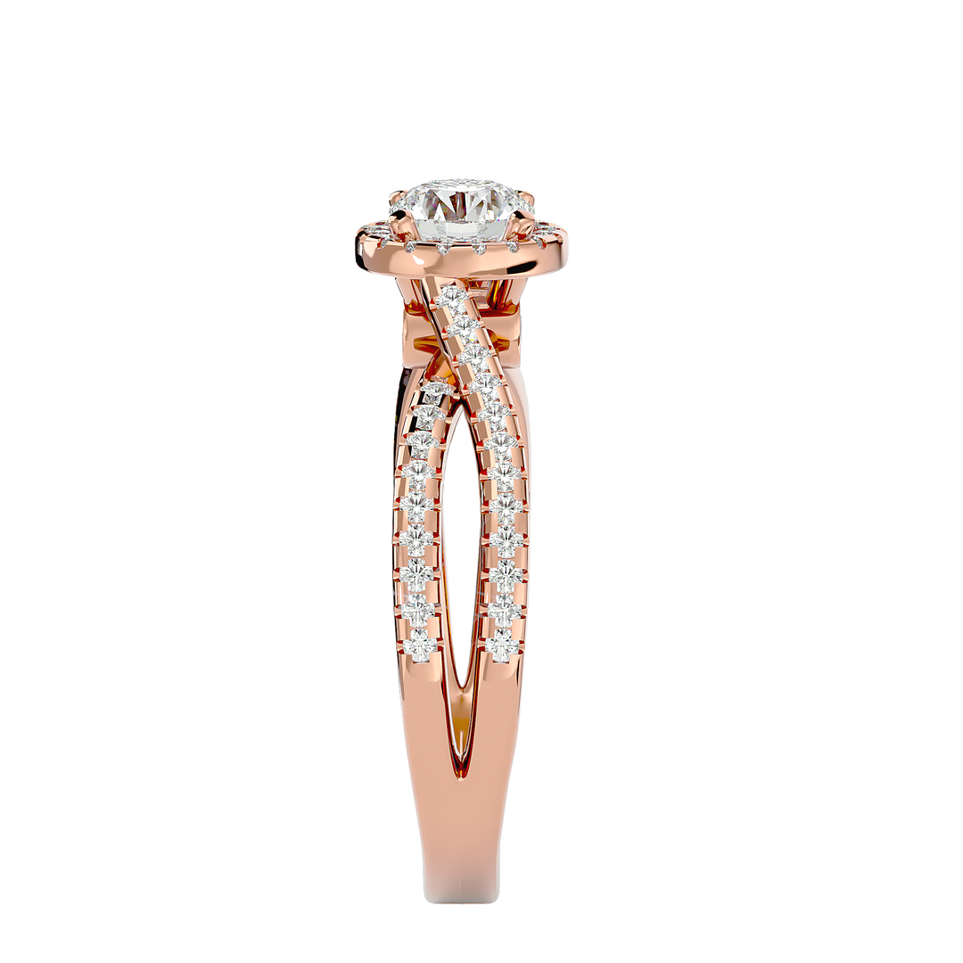 ASA Eliza Diamond Halo Ring