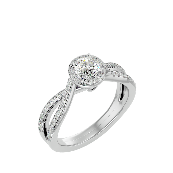 ASA Eliza Diamond Halo Ring