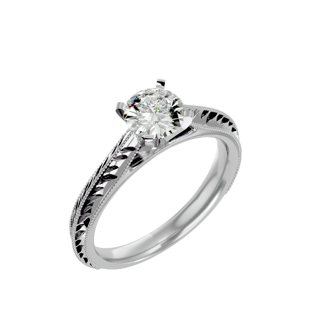 ASA Poppy Single Solitaire Ring