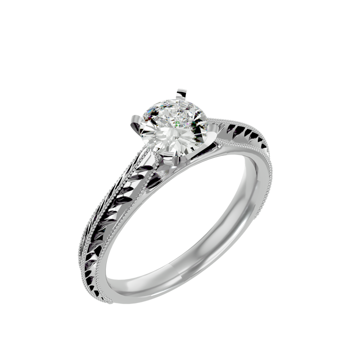 ASA Poppy Single Solitaire Ring