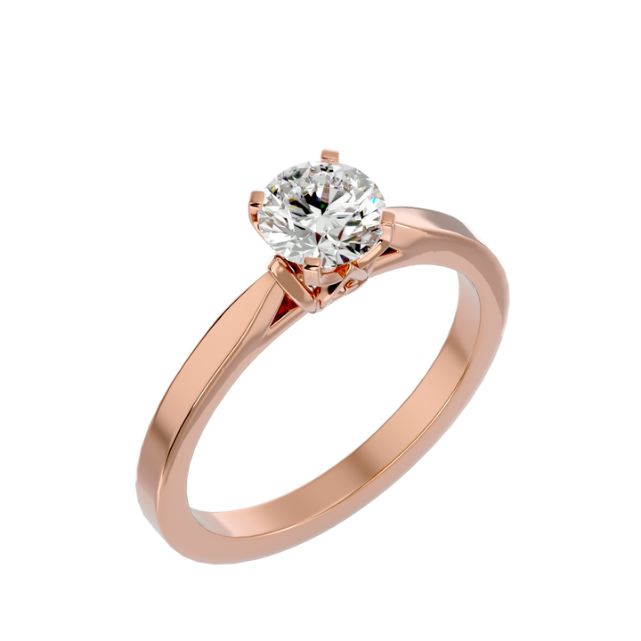 ASA Flora Single Solitaire Ring