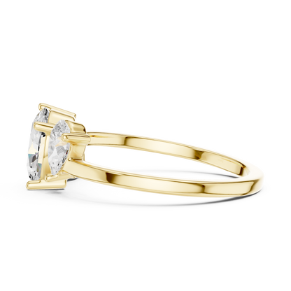 Solenne Three-Stone Harmony Ring