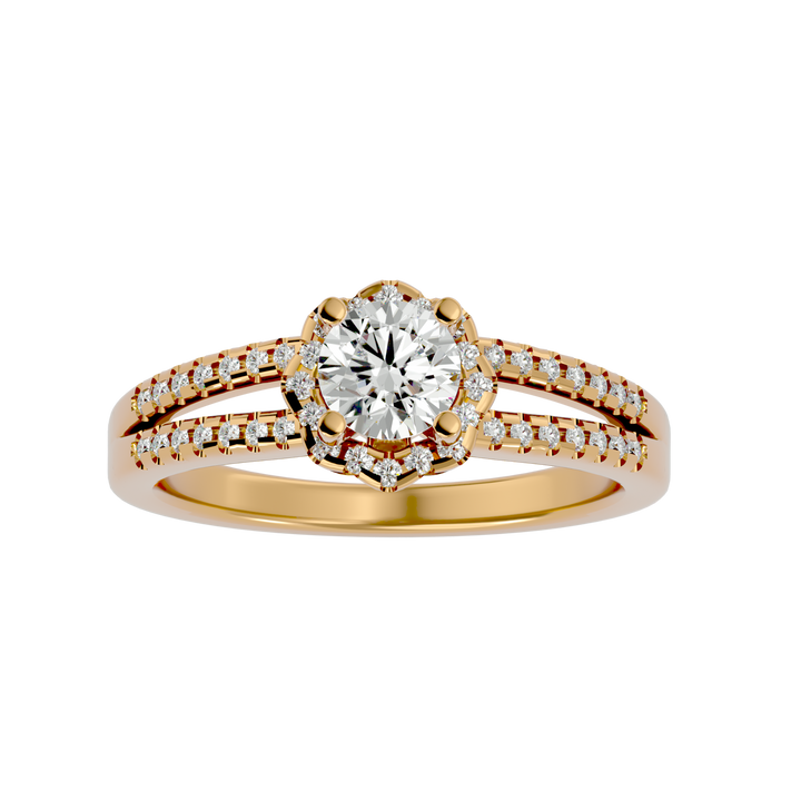 ASA Gerald Diamond Halo Ring