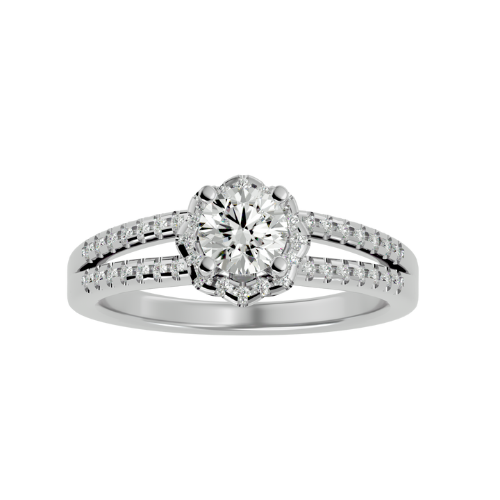 ASA Gerald Diamond Halo Ring