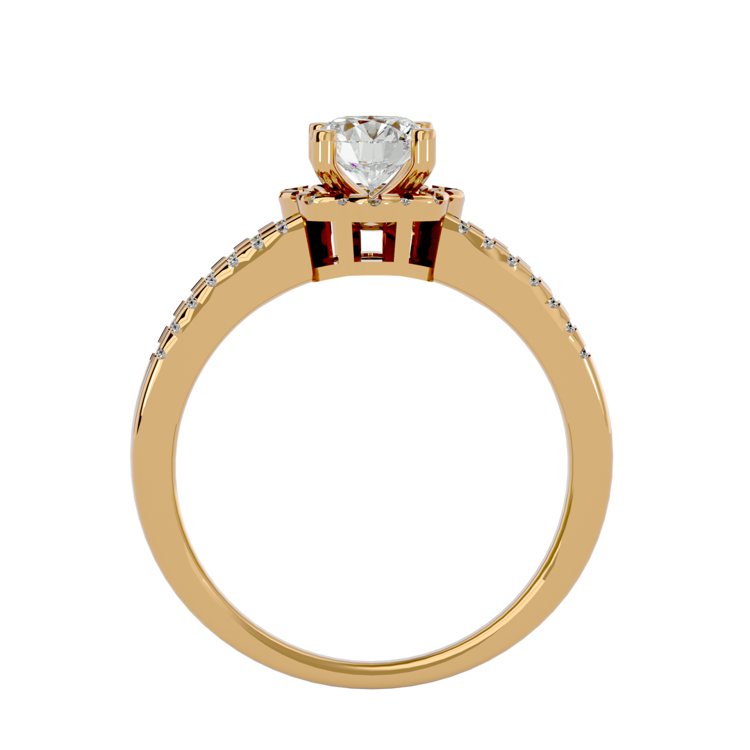 ASA Gerald Diamond Halo Ring