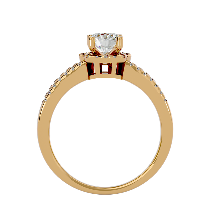 ASA Gerald Diamond Halo Ring