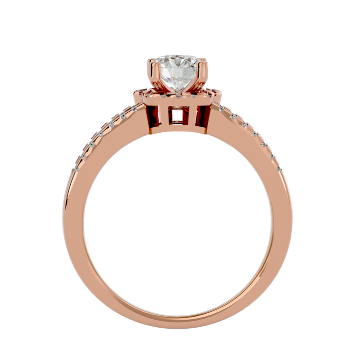 ASA Gerald Diamond Halo Ring