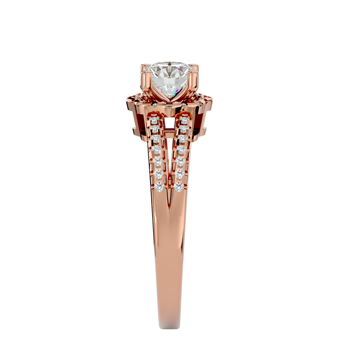 ASA Gerald Diamond Halo Ring
