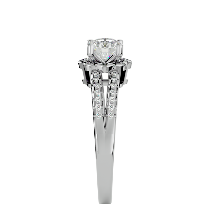 ASA Gerald Diamond Halo Ring