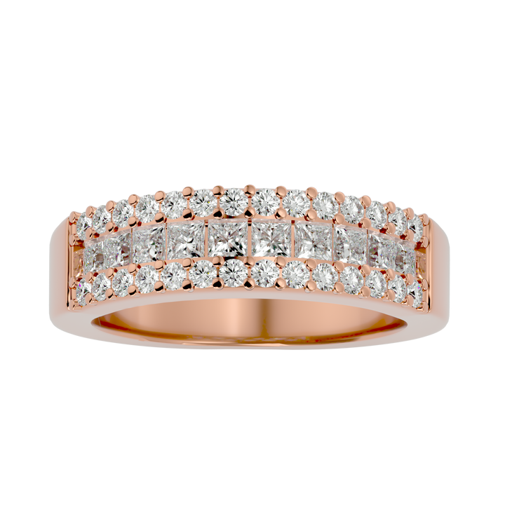 ASA Danielle Diamond Wedding Bands