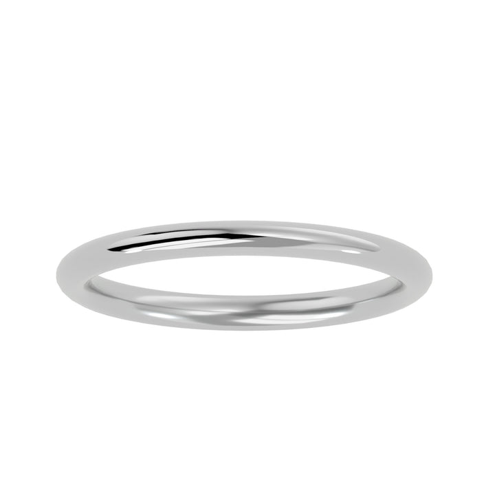 ASA Grayson Solid Gold  Mens Wedding Band