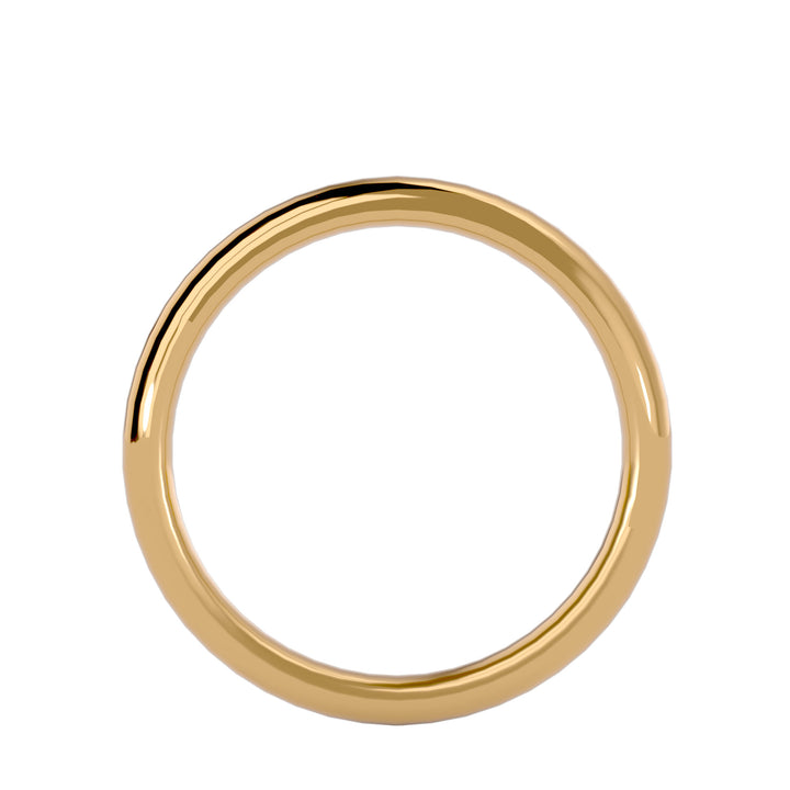 ASA Grayson Solid Gold  Mens Wedding Band