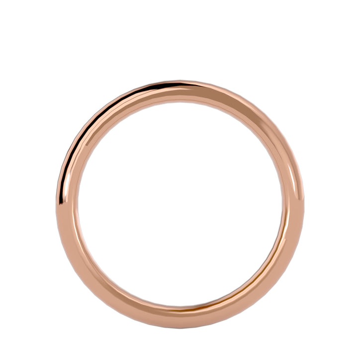 ASA Grayson Solid Gold  Mens Wedding Band