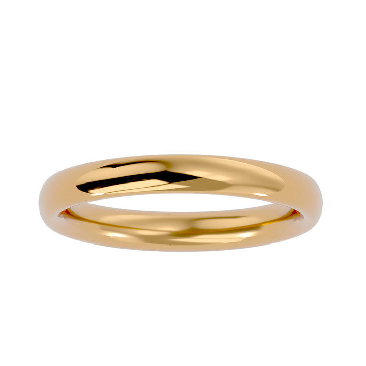 ASA Ari Solid Gold  Mens Wedding Band