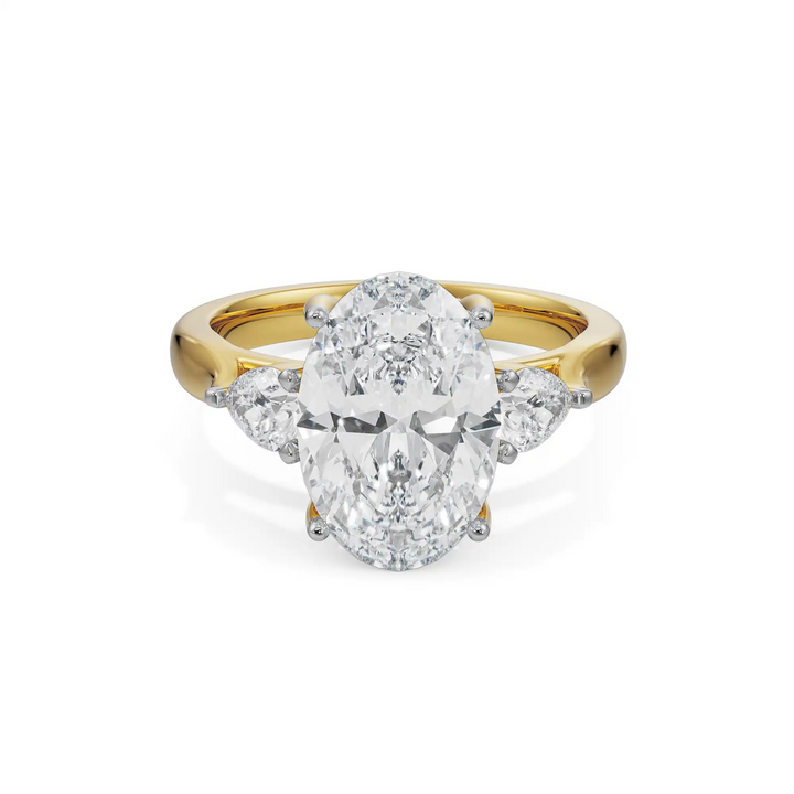 1 Carat Oval Cut Diamond Ring