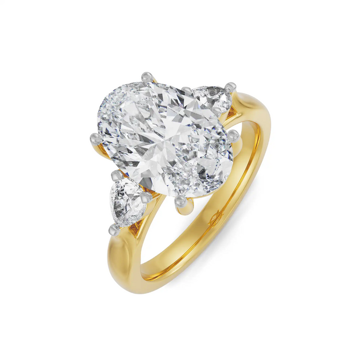 1 Carat Oval Cut Diamond Ring