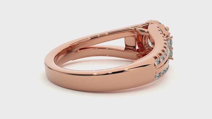 ASA Elenora Diamond Halo Ring