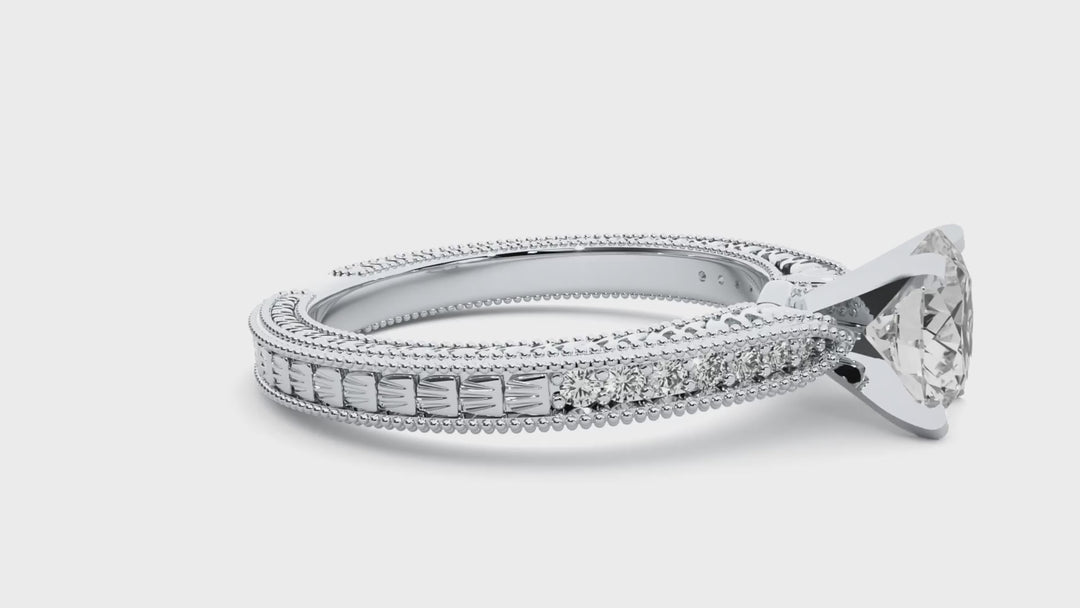 ASA John Diamond Solitaire Ring