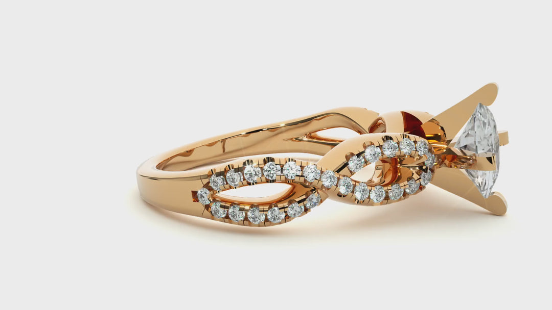 ASA  Zephyr Diamond Solitaire Ring