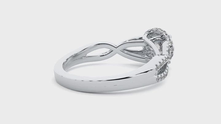 ASA Florence Diamond Halo Ring