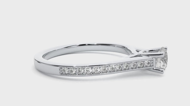 ASA Bee Diamond Solitaire Ring