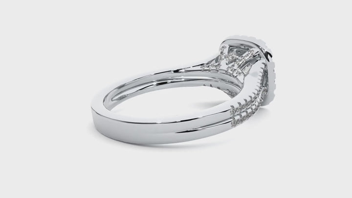 ASA Marvel Diamond Halo Ring