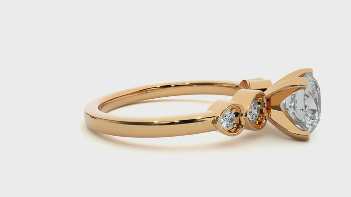 ASA  Zoey Diamond Solitaire Ring