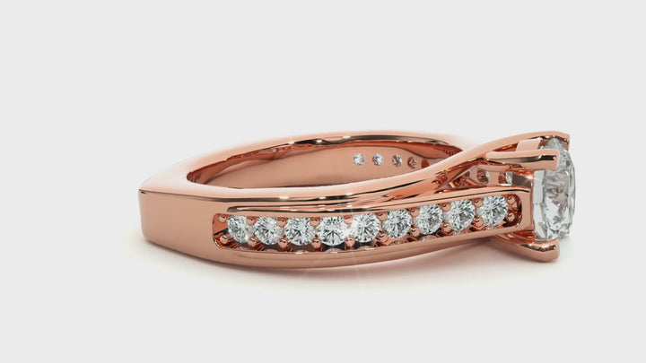 ASA  Verve Diamond Solitaire Ring