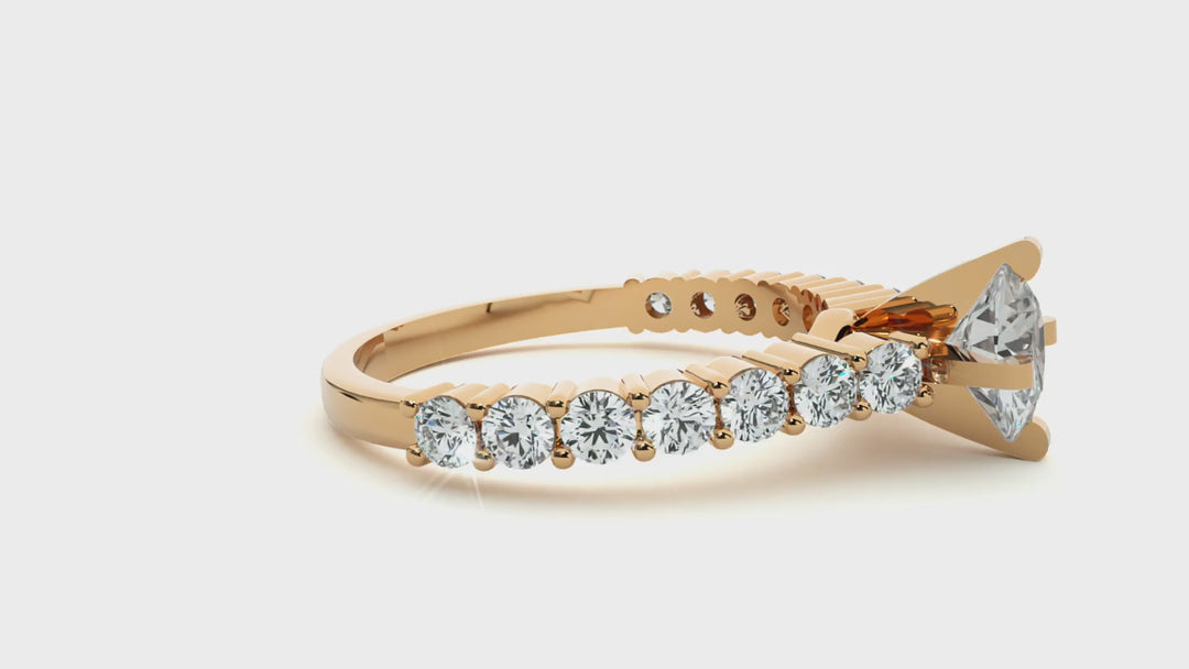 ASA Bizzy Diamond Solitaire Ring