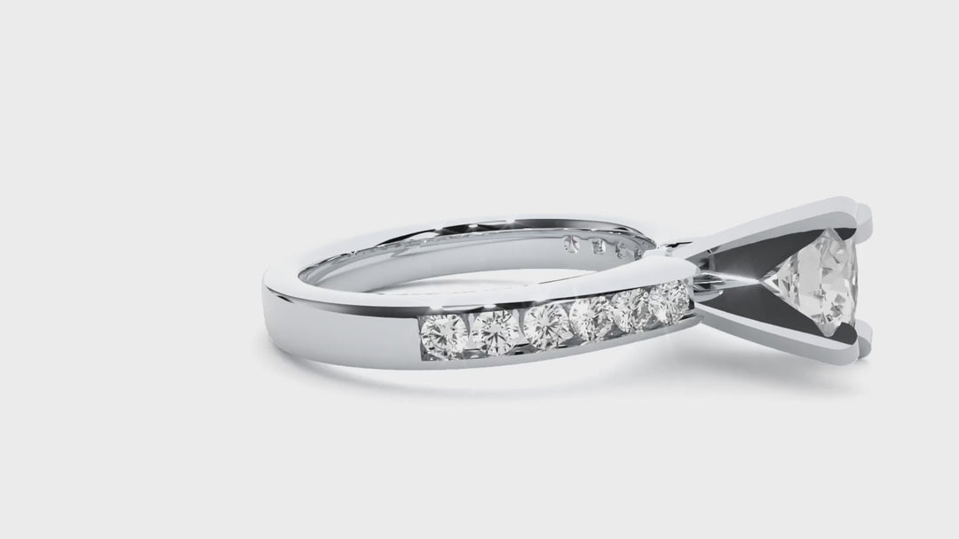 ASA  Zaniah Diamond Solitaire Ring