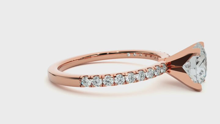 ASA  Allosia Diamond Solitaire Ring