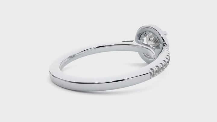 ASA Daniella Diamond Halo Ring