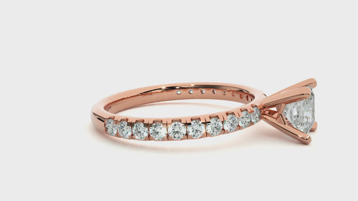 ASA Giovanni Diamond Solitaire Ring