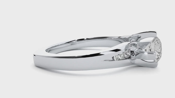 ASA Miles Diamond Solitaire Ring