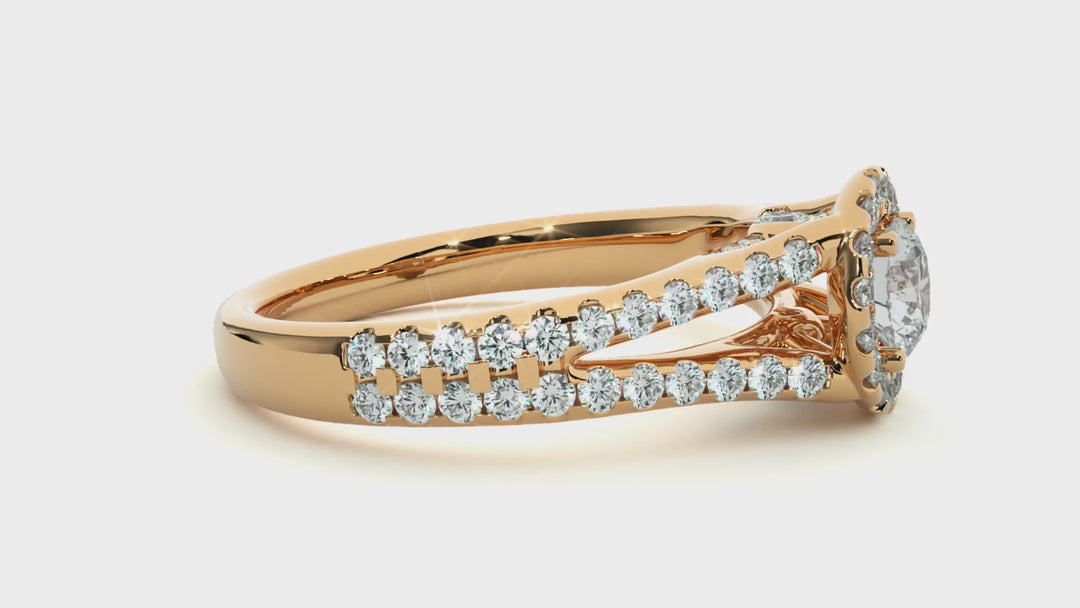 ASA Jolie Diamond Halo Ring