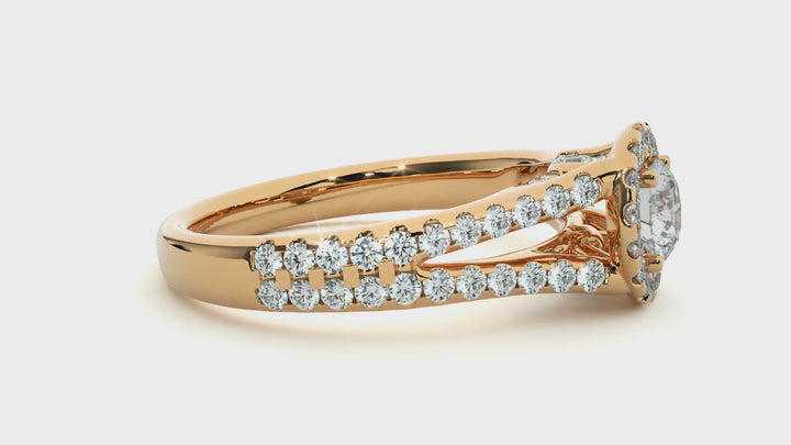 ASA Jolie Diamond Halo Ring