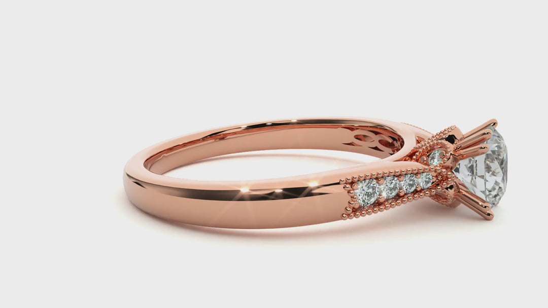 ASA Audrey Diamond Solitaire Ring