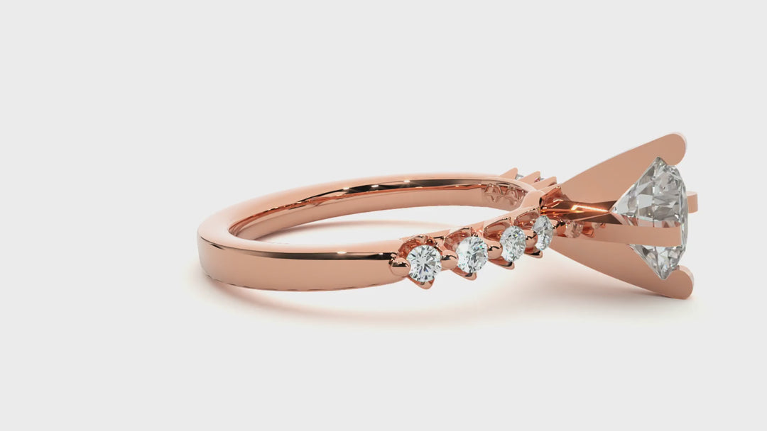 ASA Octavius Diamond Solitaire Ring