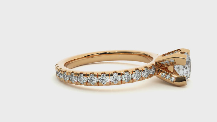 ASA Barbara Diamond Solitaire Ring