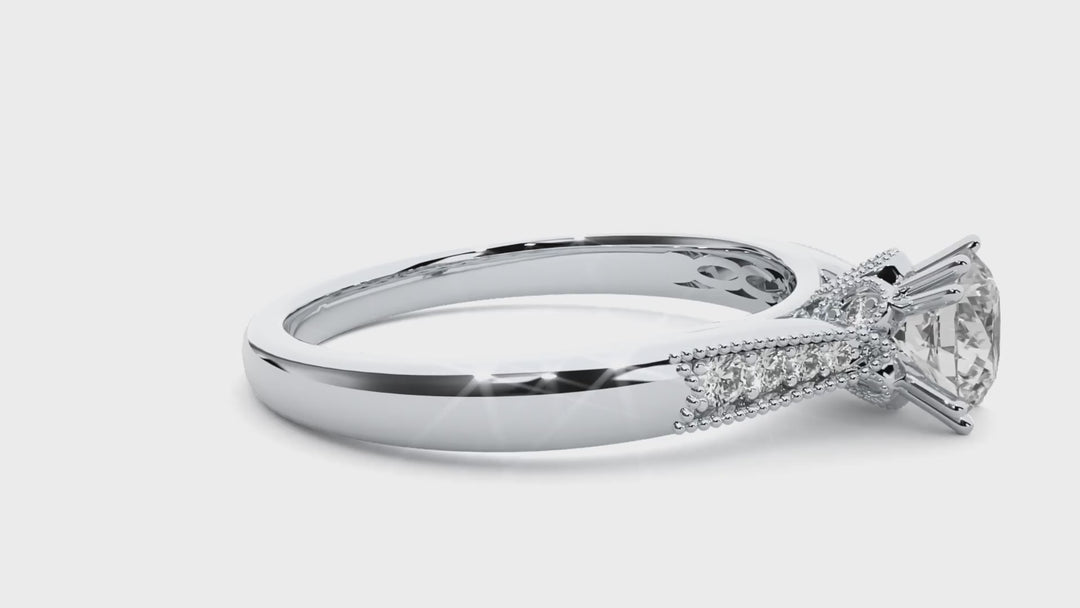 ASA Audrey Diamond Solitaire Ring